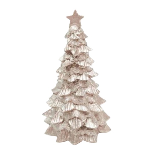 Árvore de Natal prateada 15cm