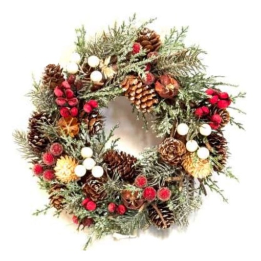 Coroa de Natal 18cm