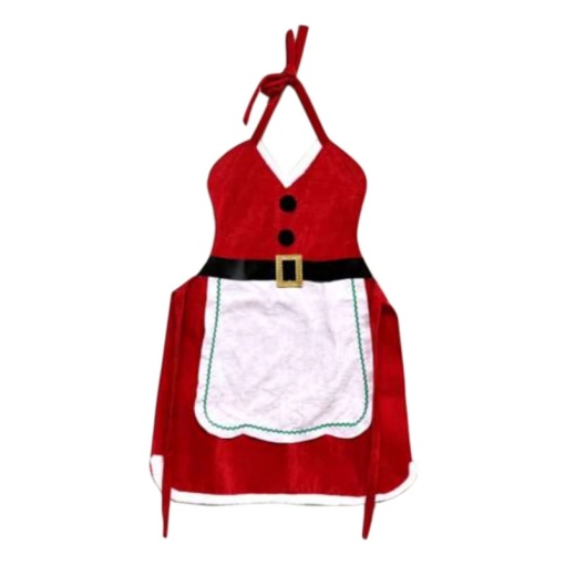 Avental mãe Natal 84x50cm