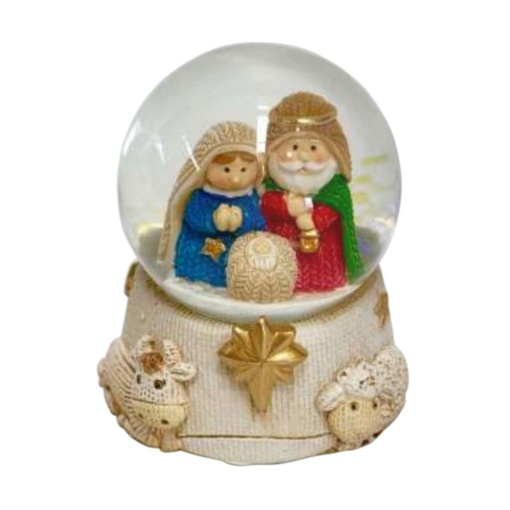 Globo de neve Sagrada Família 5,5cm