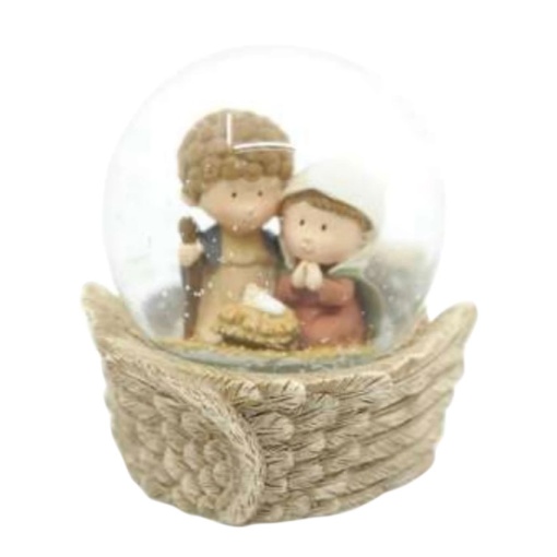 Globo de neve Sagrada Família 6cm