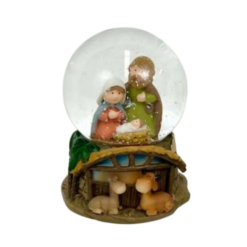 Globo de neve Sagrada Família 6cm