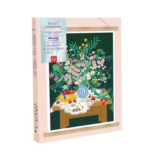 Pintar com diamantes La Petite Épicerie Petit Diamond 30x40cm - Blooming