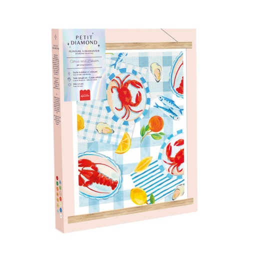 Pintar com diamantes La Petite Épicerie Petit Diamond 30x40cm - Limão e lagosta