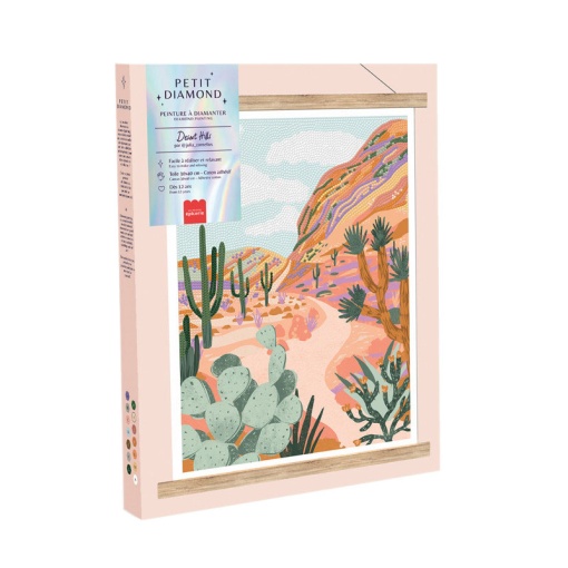 Pintar com diamantes La Petite Épicerie Petit Diamond 30x40cm - Colinas do deserto