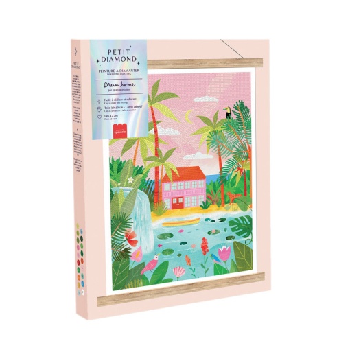 Pintar com diamantes La Petite Épicerie Petit Diamond 30x40cm - Uma casa de sonho