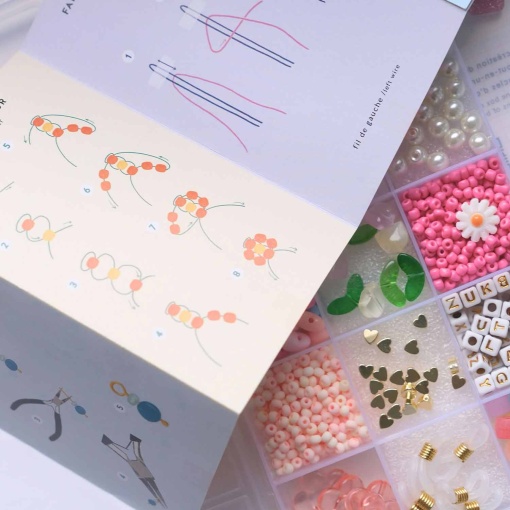 Maxi caixa de missangas e acessórios - Bubble tea La Petite Épicerie