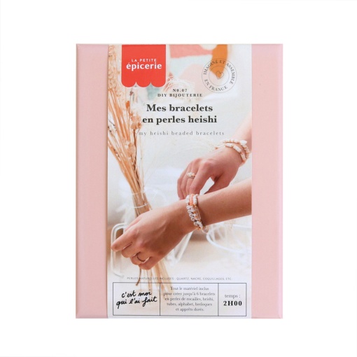 Kit DIY bijouterie - As minhas pulseiras com missangas Heishi La Petite Épicerie