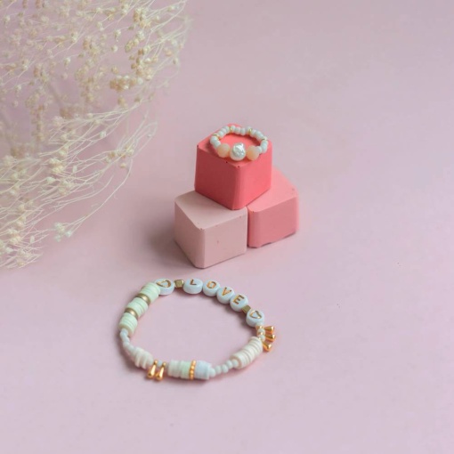 Kit DIY bijouterie - As minhas pulseiras com missangas Heishi La Petite Épicerie
