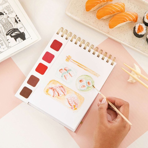 Travel book La Petite Épicerie caderno de viagem para aguarela - Japão