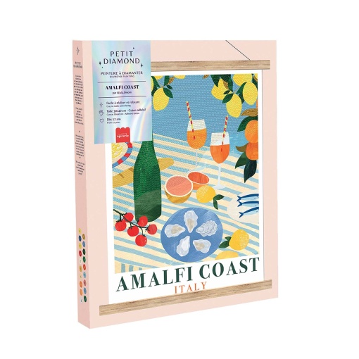 Pintar com diamantes La Petite Épicerie Petit Diamond 30x40cm - costa Amalfitana