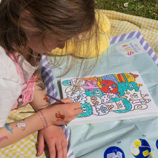 Pintar por números La Petite Épicerie Petit Pinceau Kids 18x25cm - Fun Gang