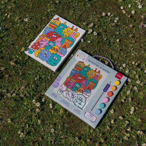 Pintar por números La Petite Épicerie Petit Pinceau Kids 18x25cm - Fun Gang