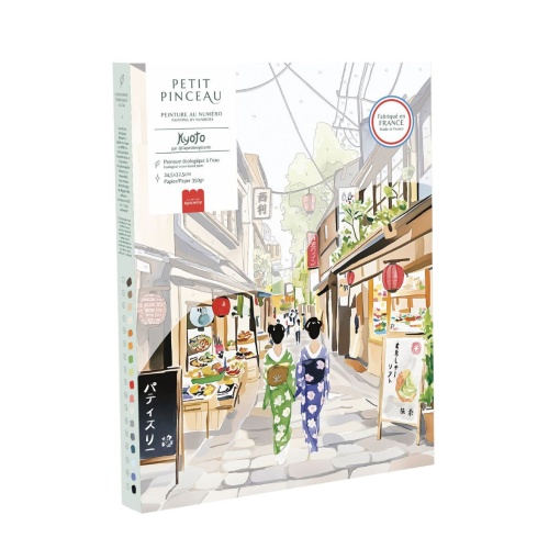 Pintar por números La Petite Épicerie Petit Pinceau 24,5x32,5cm - Kyoto