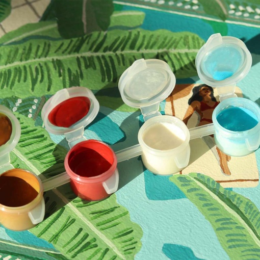 Pintar por números La Petite Épicerie Petit Pinceau 24,5x32,5cm - Daydreaming