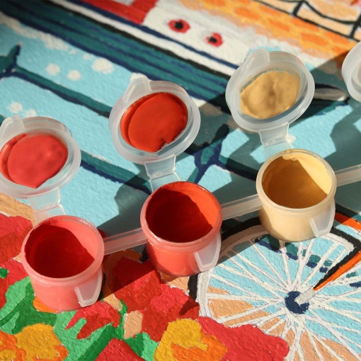 Pintar por números La Petite Épicerie Petit Pinceau 24,5x32,5cm - Amsterdão