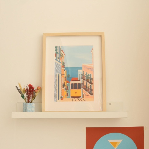 Pintar por números La Petite Épicerie Petit Pinceau 24,5x32,5cm - elétrico de Lisboa