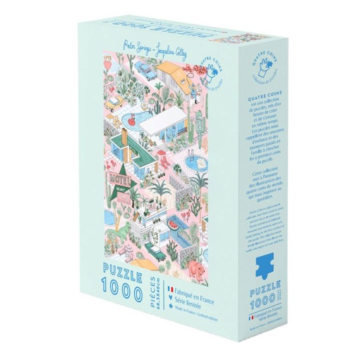 Puzzle La Petite Épicerie Quatre Coins 1000 peças - Palm Springs por Jackeline Colley