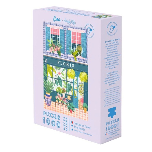 Puzzle La Petite Épicerie Quatre Coins 1000 peças - Floris por Simply Katy