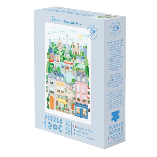 Puzzle La Petite Épicerie Quatre Coins 1000 peças - Paris por Hoglet&Co