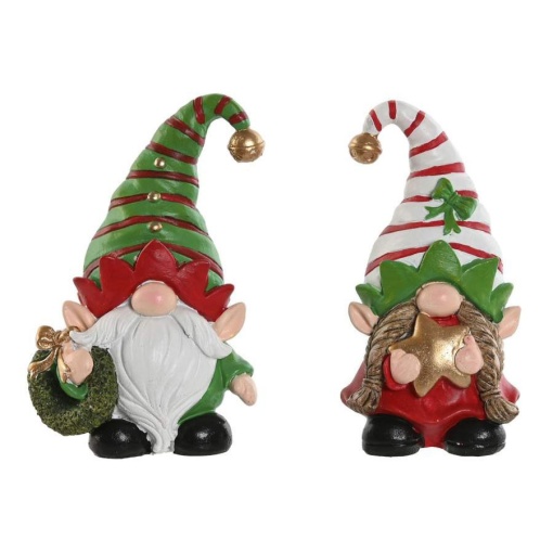 Gnomo de resina 15cm sortido