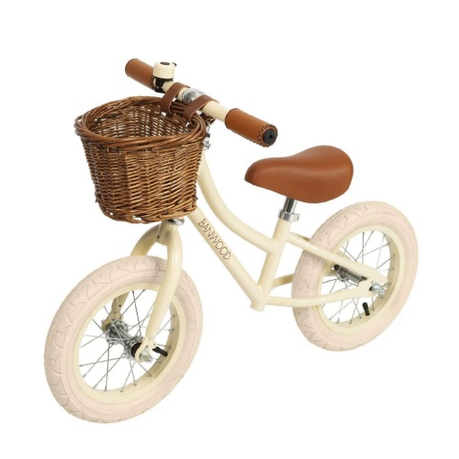 Bicicleta sem pedais bege BANWOOD Eco