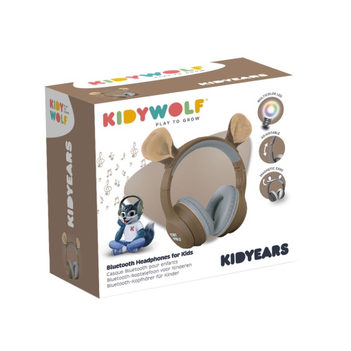 Auscultadores Bluetooth Kidyears ursinho KIDYWOLF