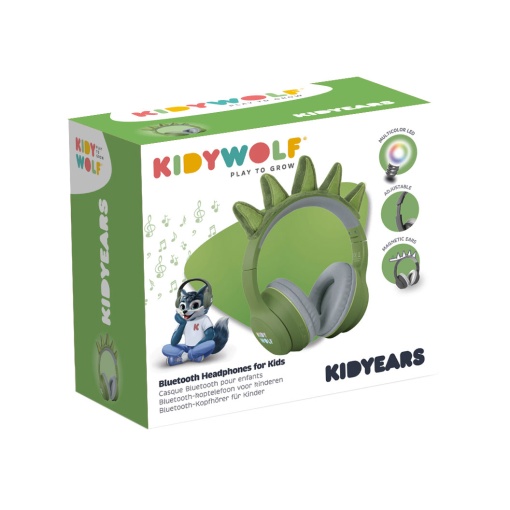 Auscultadores Bluetooth Kidyears dino KIDYWOLF