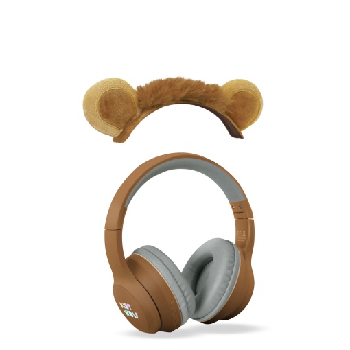 Auscultadores Bluetooth Kidyears leão KIDYWOLF