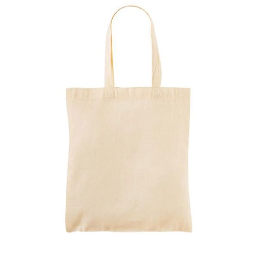 Saco de algodão cru 24x28cm com asas 25cm