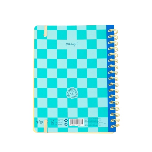 Agenda semanal Basic A5 2026 espiral MR.WONDERFUL "La vie est belle"