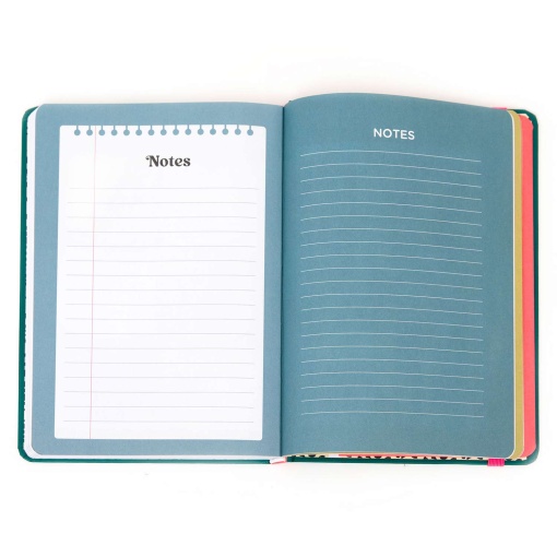 Agenda semanal Basic A5 2026 MR.WONDERFUL "My new era" com suporte para telemóvel