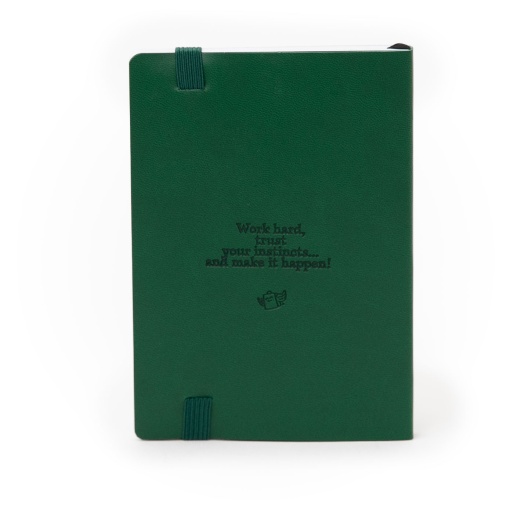 Agenda semanal Pocket 128x172mm 2026 MR.WONDERFUL verde