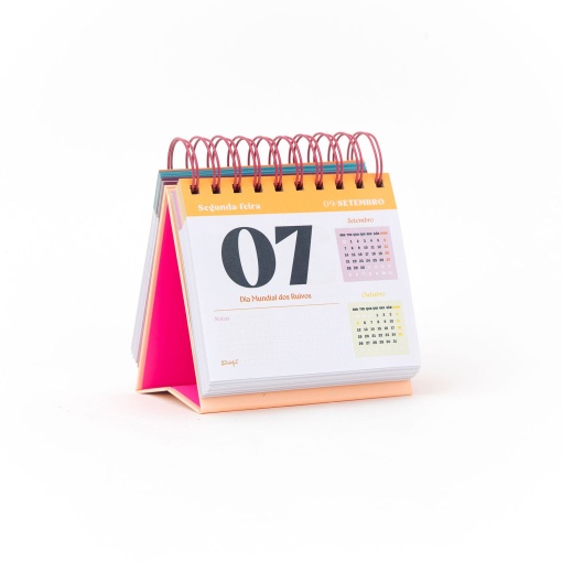 Calendário de mesa 2026 MR.WONDERFUL "Hoje é o dia"