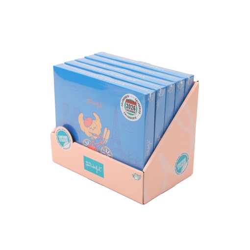 Calendário de mesa 2026 MR.WONDERFUL "Going somewhere?"