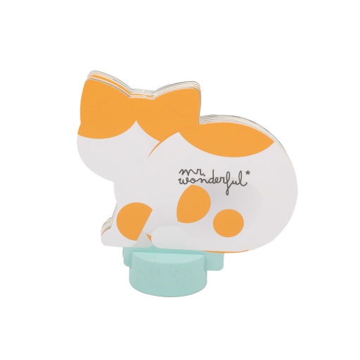 Calendário de mesa com base 2026 MR.WONDERFUL "Meow-lendar"