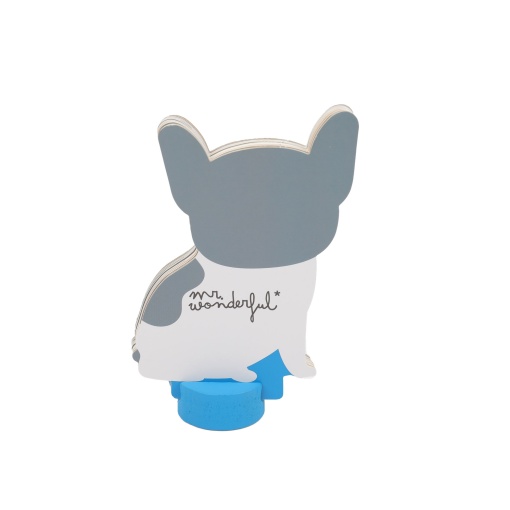 Calendário de mesa com base 2026 MR.WONDERFUL "Dog-lendar Bulldog"