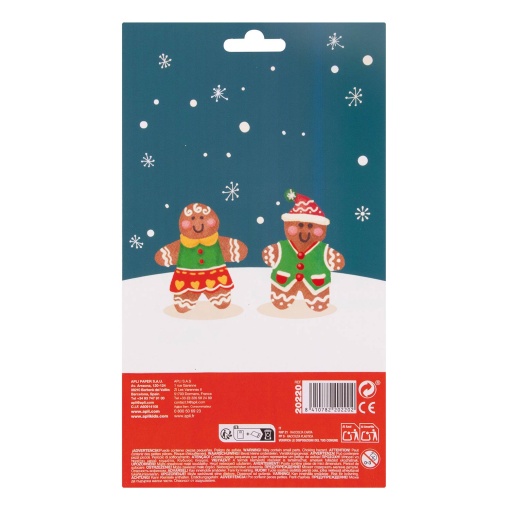 Autocolantes APLI Kids Xmas - 1 folha