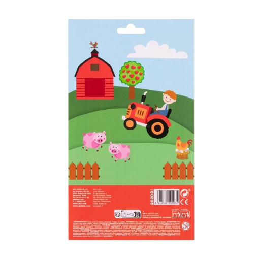 Autocolantes APLI Kids a quinta - 1 folha