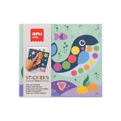 Stickers geométricos - o oceano APLI Kids