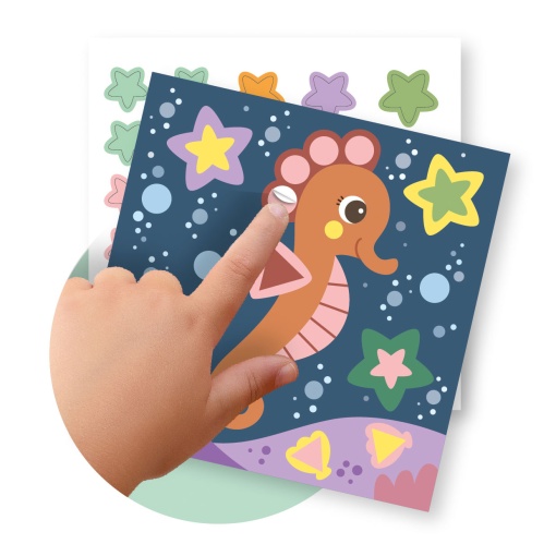 Stickers geométricos - o oceano APLI Kids