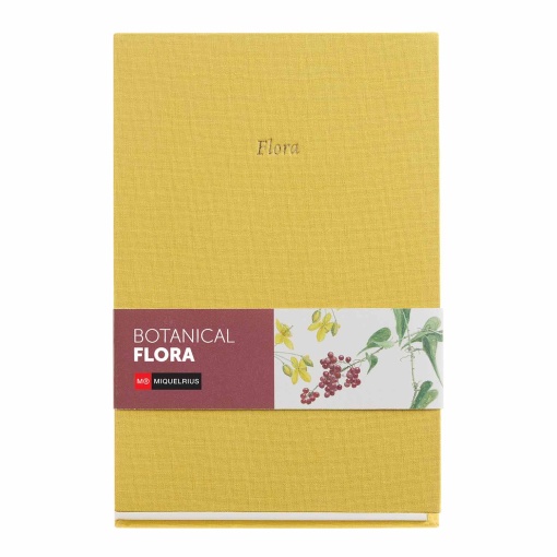 Caderno A5 pautado MIQUELRIUS Botanical Flora 80 folhas 80g