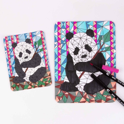 Pintar por números APLI Kids