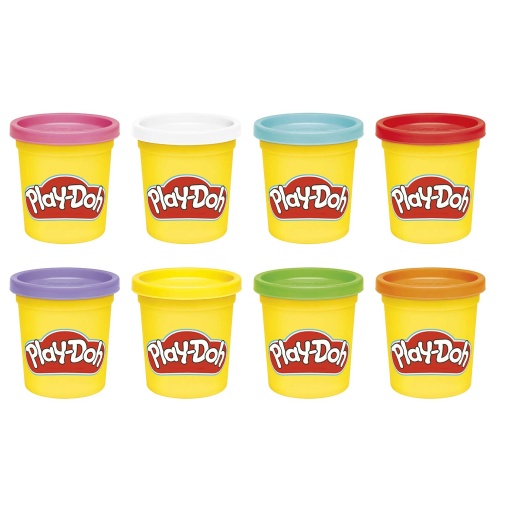 Plasticina pack 8 cores arco-íris 680g PLAY-DOH HASBRO