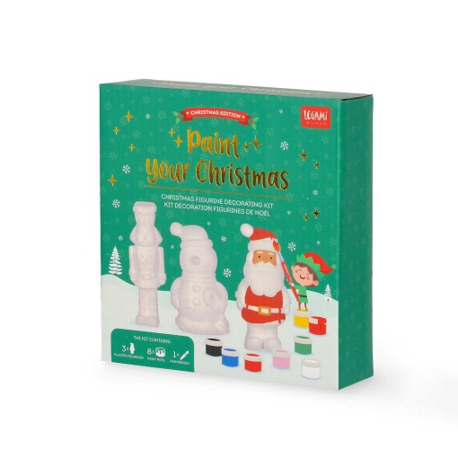 Kit para pintar figuras de Natal LEGAMI It's Christmas Time
