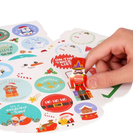 Caderno de autocolantes de Natal LEGAMI It's Christmas Time - +150 unidades