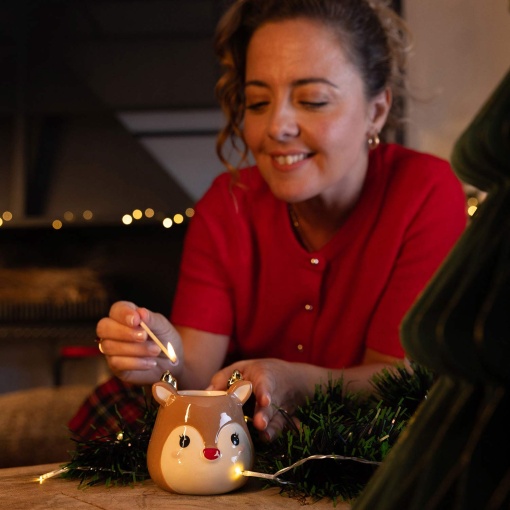 Vela perfumada - rena LEGAMI It's Christmas Time