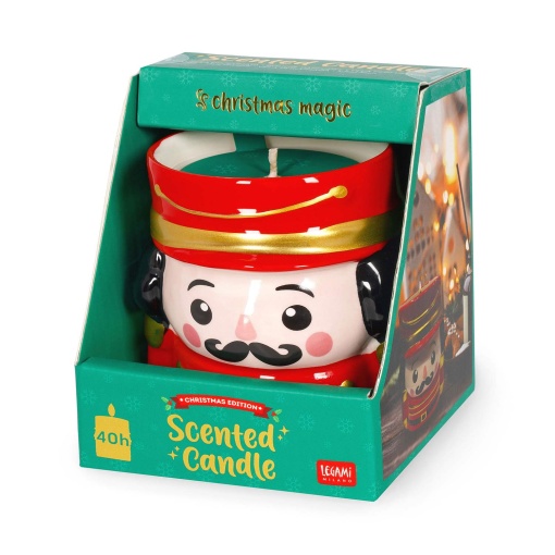 Vela perfumada - soldado quebra-nozes LEGAMI It's Christmas Time