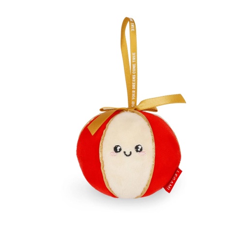 Decoração de peluche para árvore de Natal - bola LEGAMI It's Christmas Time