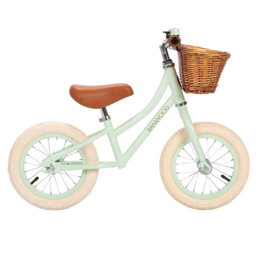 Bicicleta sem pedais menta pálido BANWOOD Eco BW-F1G-PMINT